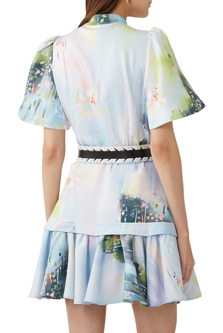 Beatrice Short Sleeve Mini Dress